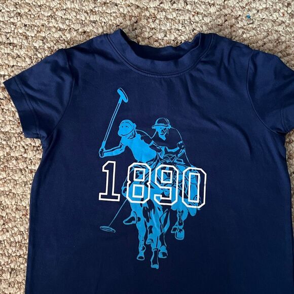U.S Polo Size 4/5 Blue boys Soft t shirt - Picture 3 of 4